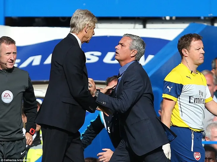 Mourinho dành lời có cánh cho Wenger - Ảnh 1. Mourinho dành lời có cánh cho Wenger - Ảnh 1.