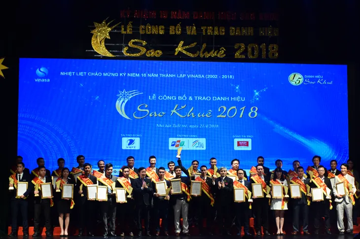 VNPT lập hat-trick giải thưởng tại Sao Khuê 2018 - Ảnh 3. VNPT lập hat-trick giải thưởng tại Sao Khuê 2018 - Ảnh 3.