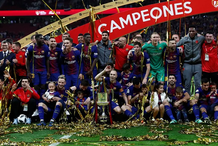 Kết quả bóng đá sáng 22/4: Barcelona giành chức vô địch cúp Nhà vua, Man Utd lần thứ 20 lọt vào chung kết cúp FA - Ảnh 2. Kết quả bóng đá sáng 22/4: Barcelona giành chức vô địch cúp Nhà vua, Man Utd lần thứ 20 lọt vào chung kết cúp FA - Ảnh 2.