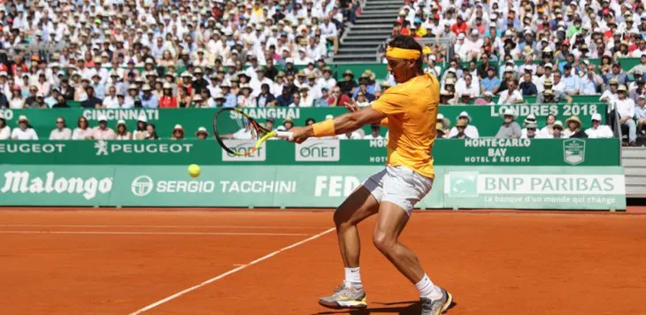 Thắng áp đảo Nishikori, Nadal lần thứ 11 vô địch Monte Carlo Masters - Ảnh 2. Thắng áp đảo Nishikori, Nadal lần thứ 11 vô địch Monte Carlo Masters - Ảnh 2.