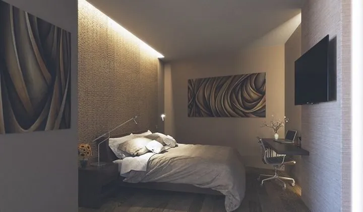 Ý tưởng trang trí phòng ngủ bằng đèn tuyệt đẹp - Ảnh 2. Ý tưởng trang trí phòng ngủ bằng đèn tuyệt đẹp - Ảnh 2.