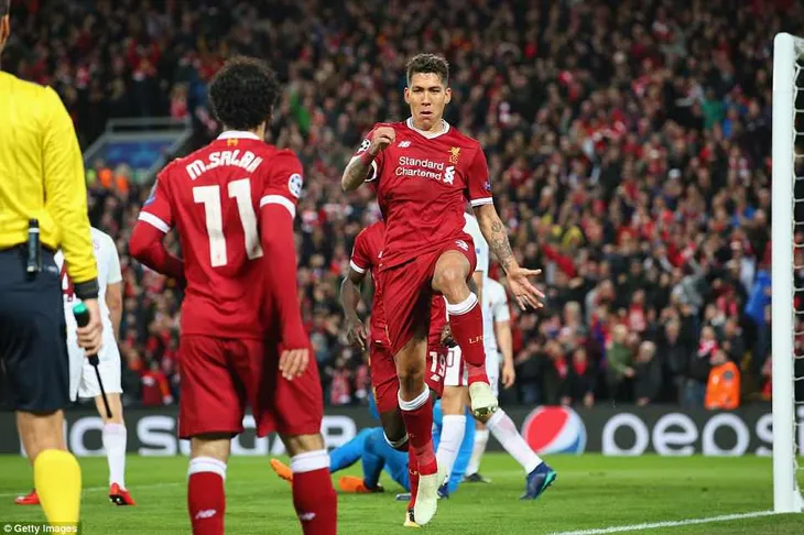 ẢNH: Nhìn lại trận thắng 5-2 của Liverpool trước AS Roma - Ảnh 13. ẢNH: Nhìn lại trận thắng 5-2 của Liverpool trước AS Roma - Ảnh 13.