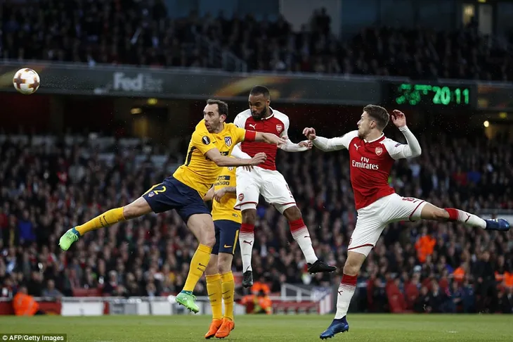 ẢNH: Nhìn lại trận hòa đáng tiếc của Arsenal trước Atletico Madrid - Ảnh 12. ẢNH: Nhìn lại trận hòa đáng tiếc của Arsenal trước Atletico Madrid - Ảnh 12.