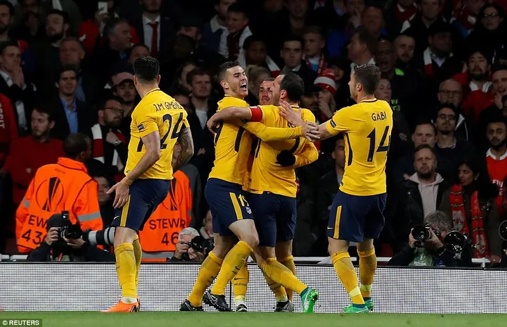 ẢNH: Nhìn lại trận hòa đáng tiếc của Arsenal trước Atletico Madrid - Ảnh 19. ẢNH: Nhìn lại trận hòa đáng tiếc của Arsenal trước Atletico Madrid - Ảnh 19.