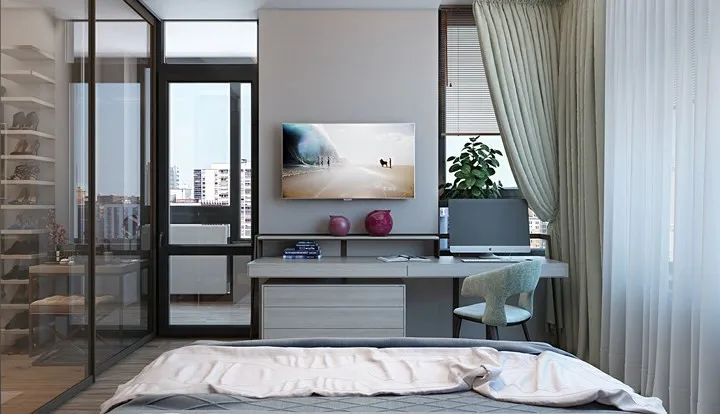 Ngôi nhà một phòng ngủ trang trí bằng gỗ ấm áp - Ảnh 9. Ngôi nhà một phòng ngủ trang trí bằng gỗ ấm áp - Ảnh 9.