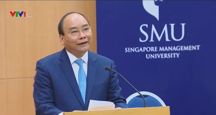 Thủ tướng thăm Đại học Quản lý Singapore - Ảnh 1.