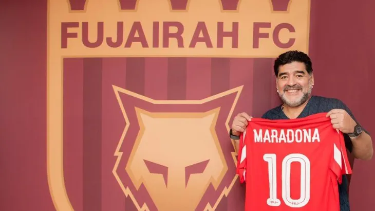 Diego Maradona bị CLB Al Fujairah sa thải - Ảnh 1. Diego Maradona bị CLB Al Fujairah sa thải - Ảnh 1.