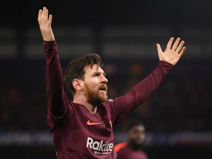 Messi cán mốc 550 bàn thắng cho Barcelona - Ảnh 1. Messi cán mốc 550 bàn thắng cho Barcelona - Ảnh 1.