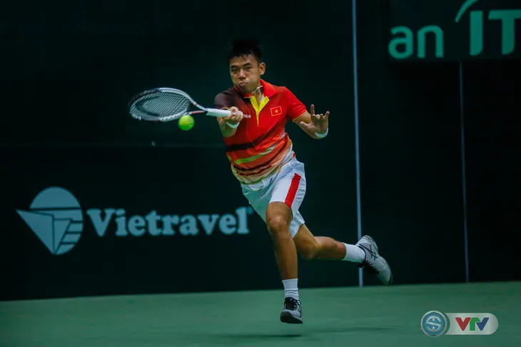 ẢNH: Lý Hoàng Nam ra quân thắng lợi tại Davis Cup - Ảnh 15. ẢNH: Lý Hoàng Nam ra quân thắng lợi tại Davis Cup - Ảnh 15.