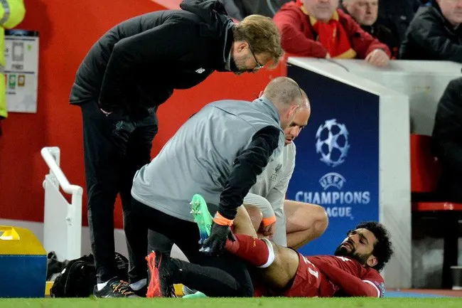 Salah chấn thương, Klopp bực dọc đổ tại Ngoại hạng Anh - Ảnh 1. Salah chấn thương, Klopp bực dọc đổ tại Ngoại hạng Anh - Ảnh 1.