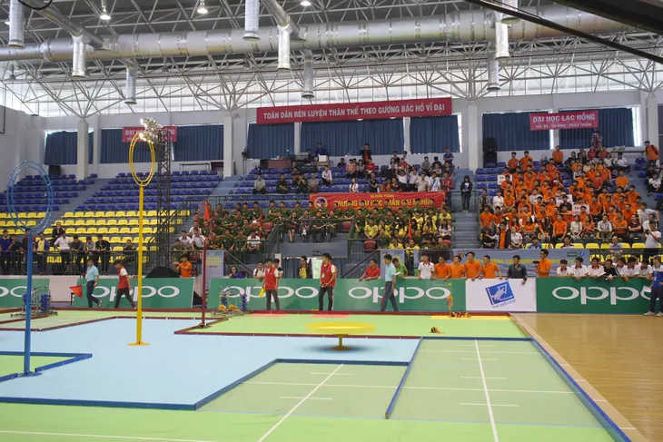 Khai mạc vòng loại Robocon Việt Nam 2018 khu vực phía Nam - Ảnh 2. Khai mạc vòng loại Robocon Việt Nam 2018 khu vực phía Nam - Ảnh 2.