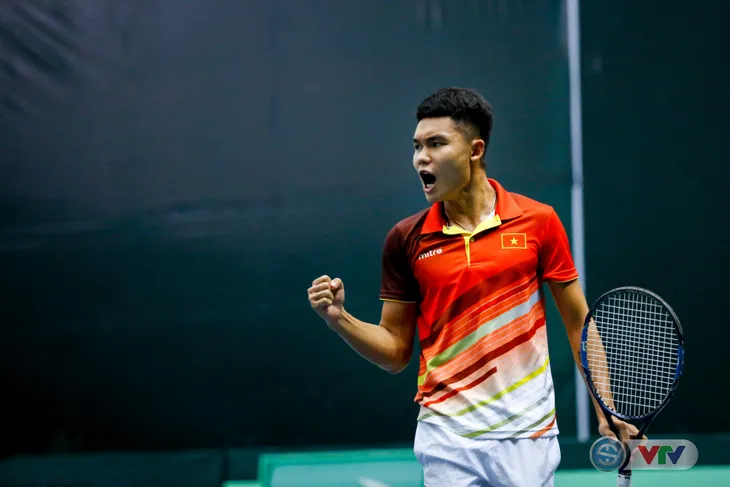 ẢNH: Thắng Qatar, ĐT quần vợt Việt Nam trở lại nhóm II Davis Cup - Ảnh 2. ẢNH: Thắng Qatar, ĐT quần vợt Việt Nam trở lại nhóm II Davis Cup - Ảnh 2.