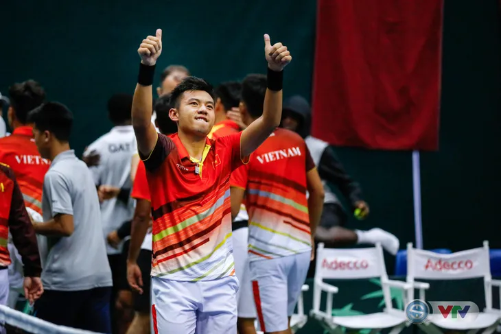 ẢNH: Thắng Qatar, ĐT quần vợt Việt Nam trở lại nhóm II Davis Cup - Ảnh 18. ẢNH: Thắng Qatar, ĐT quần vợt Việt Nam trở lại nhóm II Davis Cup - Ảnh 18.