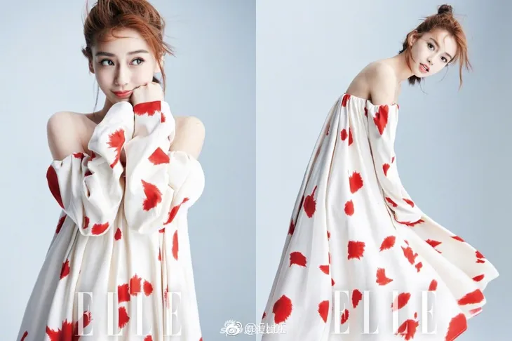 Angelababy đẹp không tì vết trên ELLE - Ảnh 7. Angelababy đẹp không tì vết trên ELLE - Ảnh 7.