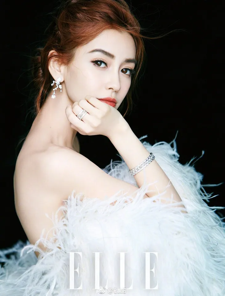 Angelababy đẹp không tì vết trên ELLE - Ảnh 2. Angelababy đẹp không tì vết trên ELLE - Ảnh 2.