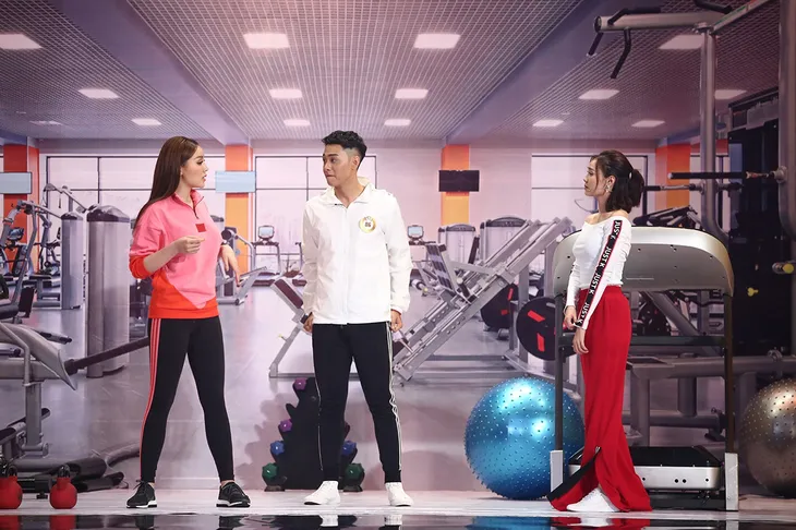 Kỳ Duyên tập thể dục đầy khiêu khích giành trai đẹp của Lan Ngọc - Ảnh 4. Kỳ Duyên tập thể dục đầy khiêu khích giành trai đẹp của Lan Ngọc - Ảnh 4.