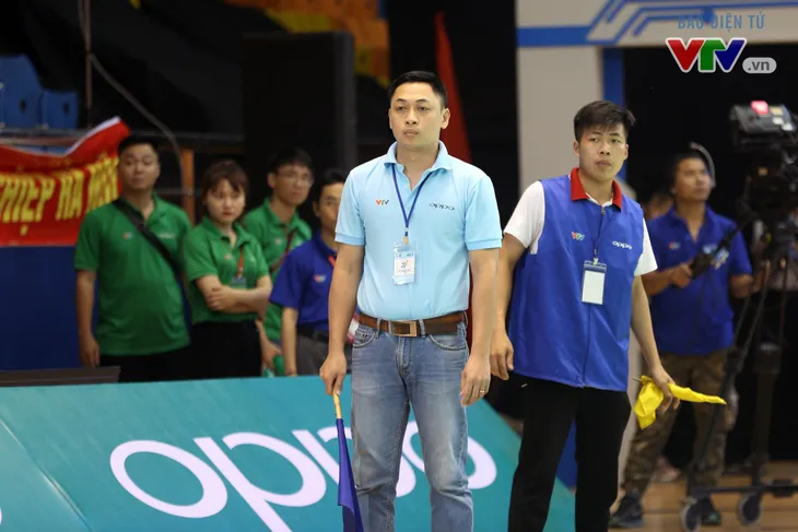 VCK Robocon Việt Nam 2018: Gặp sự cố đáng tiếc, đại diện của Hà Tĩnh rời cuộc chơi - Ảnh 8. VCK Robocon Việt Nam 2018: Gặp sự cố đáng tiếc, đại diện của Hà Tĩnh rời cuộc chơi - Ảnh 8.