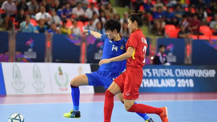 Thua luân lưu trước Thái Lan, ĐT futsal nữ Việt Nam giành hạng tư châu Á - Ảnh 1. Thua luân lưu trước Thái Lan, ĐT futsal nữ Việt Nam giành hạng tư châu Á - Ảnh 1.