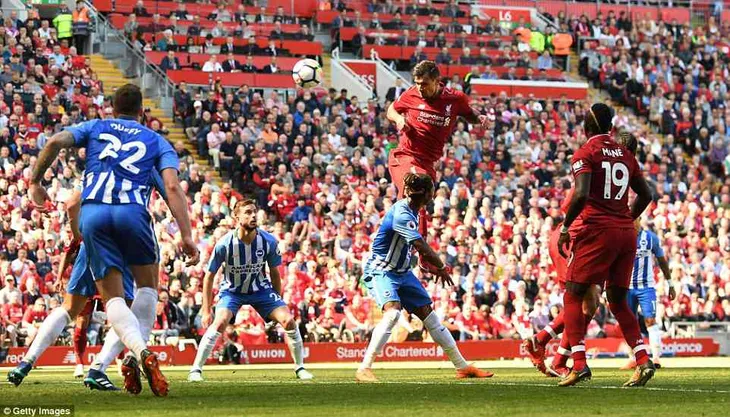VIDEO Liverpool 4-0 Brighton: Salah đi vào lịch sử - Ảnh 2. VIDEO Liverpool 4-0 Brighton: Salah đi vào lịch sử - Ảnh 2.