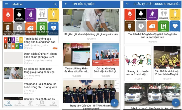 TP.HCM: Ra mắt “App cổng thông tin điện tử của ngành Y tế” trên điện thoại thông minh - Ảnh 2. TP.HCM: Ra mắt “App cổng thông tin điện tử của ngành Y tế” trên điện thoại thông minh - Ảnh 2.