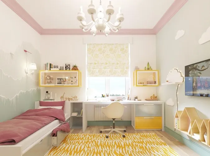 Trang trí phòng ngủ đẹp cho các bé gái - Ảnh 8. Trang trí phòng ngủ đẹp cho các bé gái - Ảnh 8.