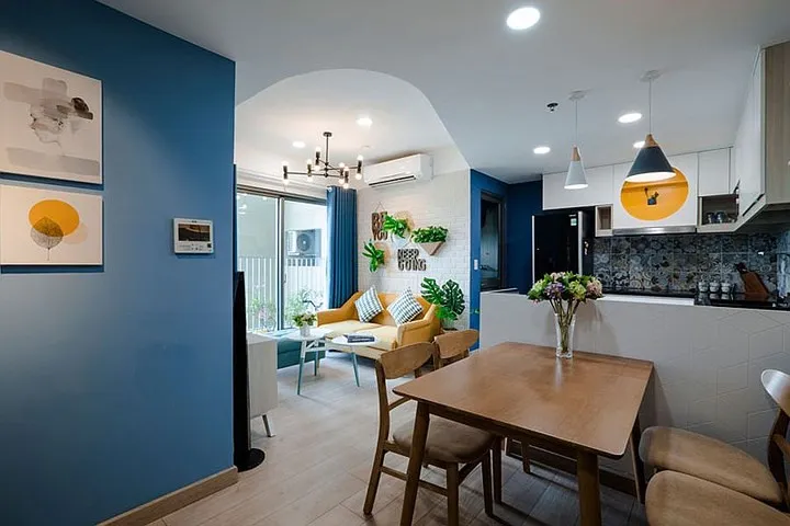 Căn hộ có màu sắc tươi vui của bà mẹ đơn thân - Ảnh 4. Căn hộ có màu sắc tươi vui của bà mẹ đơn thân - Ảnh 4.