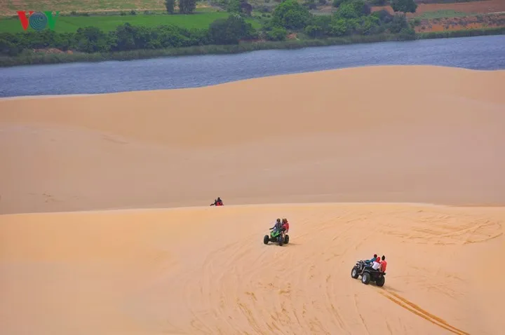 Lướt như bay trên những “tiểu sa mạc” ở Bình Thuận - Ảnh 1. Lướt như bay trên những “tiểu sa mạc” ở Bình Thuận - Ảnh 1.