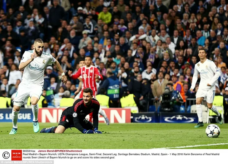 ẢNH: Vượt qua Bayern Munich, Real vào chung kết Champions League năm thứ 3 liên tiếp - Ảnh 8. ẢNH: Vượt qua Bayern Munich, Real vào chung kết Champions League năm thứ 3 liên tiếp - Ảnh 8.