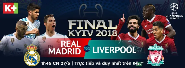 K+ độc quyền phát sóng chung kết Champions League và giải quần vợt Roland Garros - Ảnh 1. K+ độc quyền phát sóng chung kết Champions League và giải quần vợt Roland Garros - Ảnh 1.
