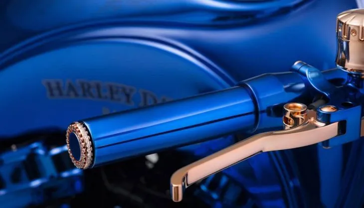 Harley-Davidson Blue Edition: Quái thú mô tô có giá đắt hơn cả một siêu xe Ferrari - Ảnh 3. Harley-Davidson Blue Edition: Quái thú mô tô có giá đắt hơn cả một siêu xe Ferrari - Ảnh 3.