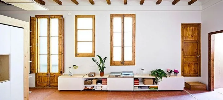 Sử dụng nội thất sáng tạo trong căn hộ 70m2 - Ảnh 1. Sử dụng nội thất sáng tạo trong căn hộ 70m2 - Ảnh 1.