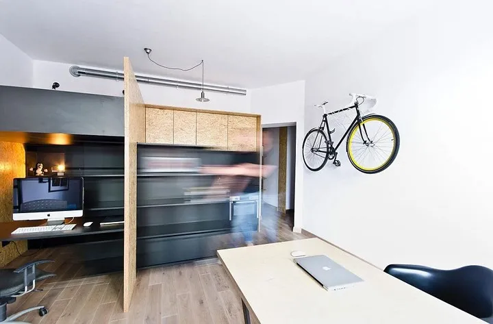 Căn hộ 37m2 đa năng và tiện nghi của chàng trai trẻ - Ảnh 4. Căn hộ 37m2 đa năng và tiện nghi của chàng trai trẻ - Ảnh 4.