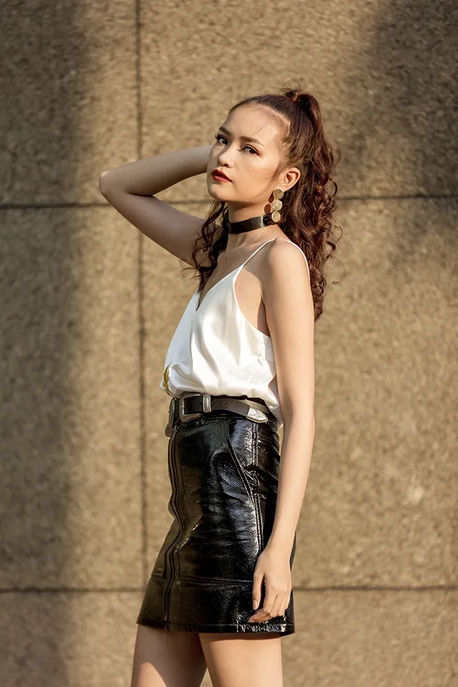 Ngọc Châu Next Top Model cá tính trong bộ ảnh street style - Ảnh 5. Ngọc Châu Next Top Model cá tính trong bộ ảnh street style - Ảnh 5.