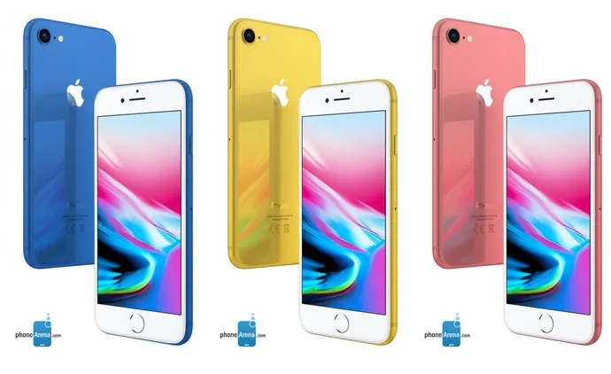 iPhone 8S sẽ có 3 màu xanh, vàng và hồng - Ảnh 1. iPhone 8S sẽ có 3 màu xanh, vàng và hồng - Ảnh 1.