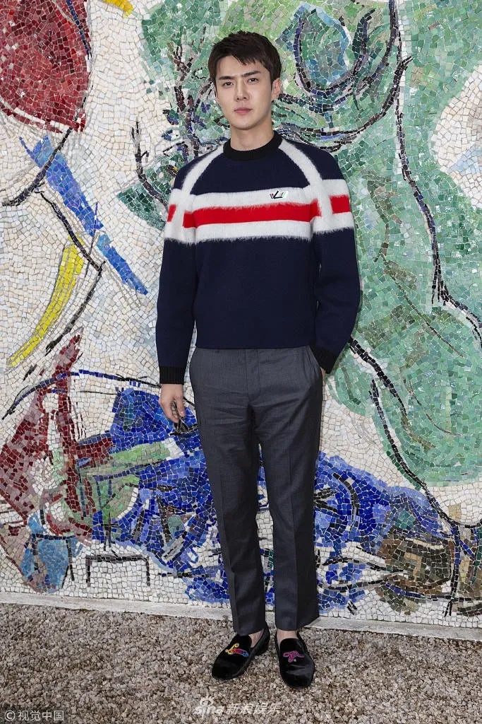 Thành viên EXO được Vogue bình chọn là nam thần tại Louis Vuitton show - Ảnh 1. Thành viên EXO được Vogue bình chọn là nam thần tại Louis Vuitton show - Ảnh 1.