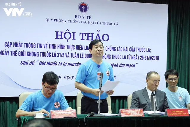 Bộ Y tế phát động Ngày thế giới không thuốc lá 31/5 - Ảnh 1. Bộ Y tế phát động Ngày thế giới không thuốc lá 31/5 - Ảnh 1.