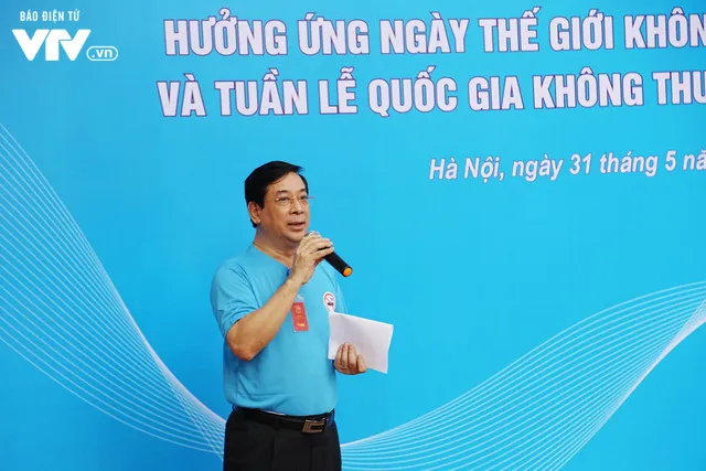 Bộ Y tế phát động Ngày thế giới không thuốc lá 31/5 - Ảnh 2. Bộ Y tế phát động Ngày thế giới không thuốc lá 31/5 - Ảnh 2.