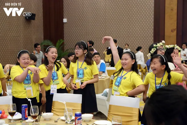 Liên hoan thiếu nhi quốc tế VTV 2018 chính thức khai màn với tiệc chào mừng nhiều màu sắc - Ảnh 13. Liên hoan thiếu nhi quốc tế VTV 2018 chính thức khai màn với tiệc chào mừng nhiều màu sắc - Ảnh 13.