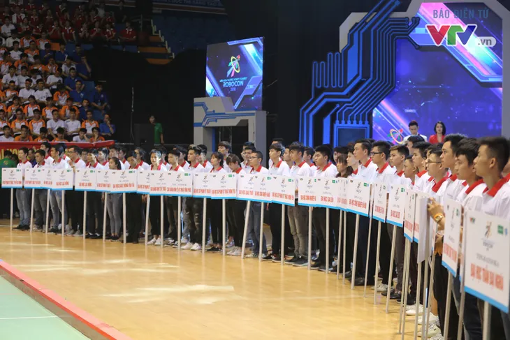 Vòng chung kết Robocon Việt Nam 2018 chính thức khởi tranh - Ảnh 6. Vòng chung kết Robocon Việt Nam 2018 chính thức khởi tranh - Ảnh 6.