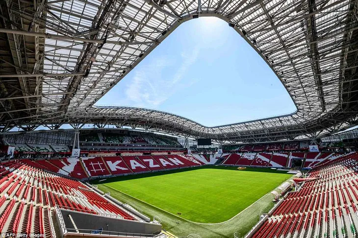Danh sách chính thức 12 sân vận động tổ chức World Cup 2018 - Ảnh 2. Danh sách chính thức 12 sân vận động tổ chức World Cup 2018 - Ảnh 2.