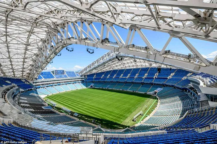 Danh sách chính thức 12 sân vận động tổ chức World Cup 2018 - Ảnh 5. Danh sách chính thức 12 sân vận động tổ chức World Cup 2018 - Ảnh 5.