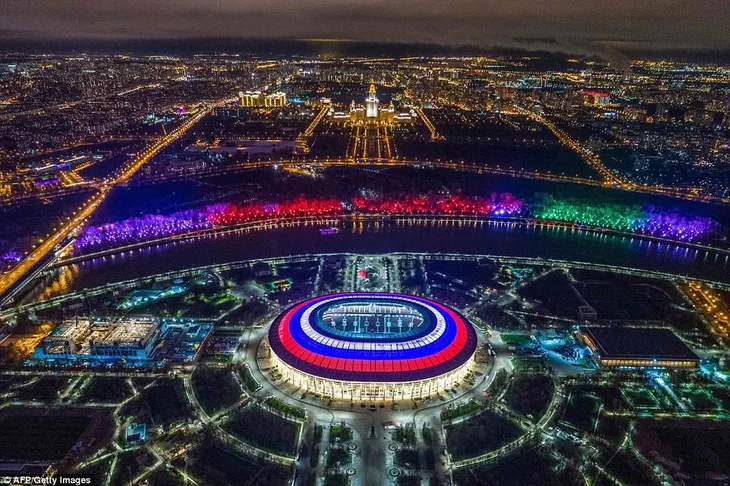 Danh sách chính thức 12 sân vận động tổ chức World Cup 2018 - Ảnh 9. Danh sách chính thức 12 sân vận động tổ chức World Cup 2018 - Ảnh 9.