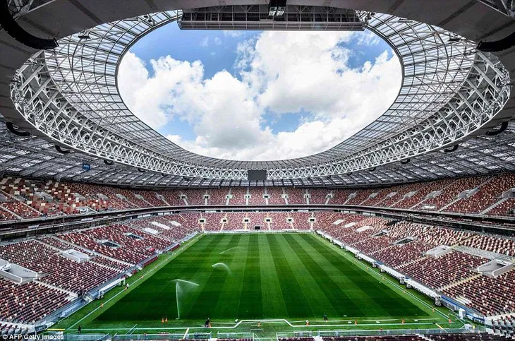 Danh sách chính thức 12 sân vận động tổ chức World Cup 2018 - Ảnh 10. Danh sách chính thức 12 sân vận động tổ chức World Cup 2018 - Ảnh 10.