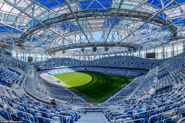 Danh sách chính thức 12 sân vận động tổ chức World Cup 2018 - Ảnh 11. Danh sách chính thức 12 sân vận động tổ chức World Cup 2018 - Ảnh 11.