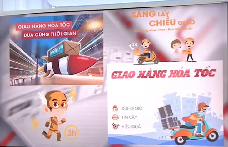 Cuộc đua giao hàng tính theo từng giây phút - Ảnh 1. Cuộc đua giao hàng tính theo từng giây phút - Ảnh 1.