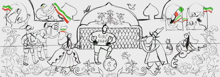Doodle trong ngày thứ hai của FIFA World Cup ™ 2018 có gì đặc sắc? - Ảnh 11. Doodle trong ngày thứ hai của FIFA World Cup ™ 2018 có gì đặc sắc? - Ảnh 11.