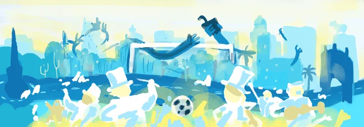 Doodle trong ngày thứ hai của FIFA World Cup ™ 2018 có gì đặc sắc? - Ảnh 8. Doodle trong ngày thứ hai của FIFA World Cup ™ 2018 có gì đặc sắc? - Ảnh 8.