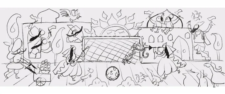 Doodle trong ngày thứ hai của FIFA World Cup ™ 2018 có gì đặc sắc? - Ảnh 9. Doodle trong ngày thứ hai của FIFA World Cup ™ 2018 có gì đặc sắc? - Ảnh 9.