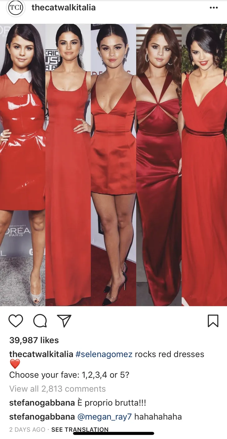 Miley Cyrus bảo vệ Selena Gomez sau khi bị ông chủ Dolce & Gabbana chế giễu - Ảnh 1. Miley Cyrus bảo vệ Selena Gomez sau khi bị ông chủ Dolce & Gabbana chế giễu - Ảnh 1.