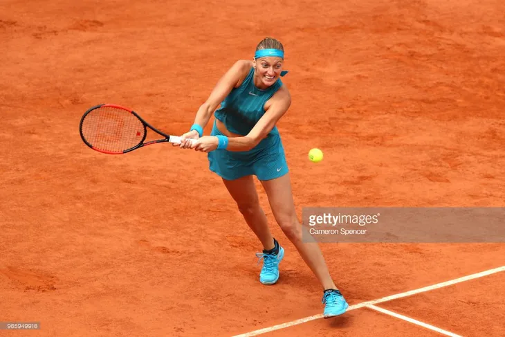 Pháp mở rộng 2018: Muguruza thẳng tiến, Kvitova bất ngờ bị loại - Ảnh 1. Pháp mở rộng 2018: Muguruza thẳng tiến, Kvitova bất ngờ bị loại - Ảnh 1.